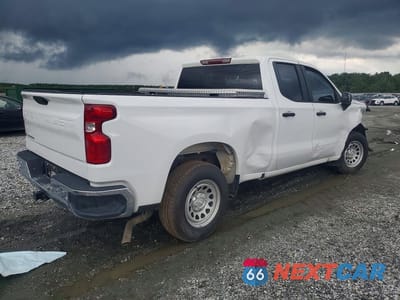 Trzecie zdjęcie samochodu z tyłu: 2025 CHEVROLET SILVERADO C1500 VIN:1GCRAAED5SZ284360 - miniatura