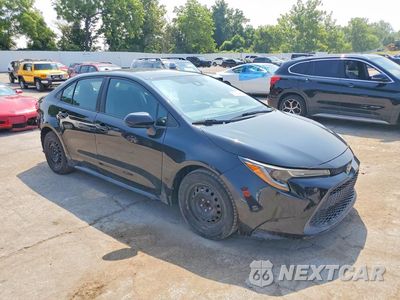 Czwarte zdjęcie samochodu z boku: 2021 TOYOTA COROLLA LE VIN:5YFEPMAE3MP173901 - miniatura