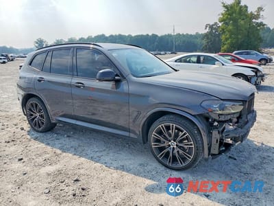 Czwarte zdjęcie samochodu z boku: 2022 BMW X3 SDRIVE30I VIN:5UX43DP0XN9L32177 - miniatura