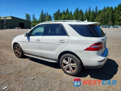 Drugie zdjęcie samochodu z przodu: 2014 MERCEDES-BENZ ML 350 4MATIC VIN:4JGDA5HB3EA326969 - miniatura