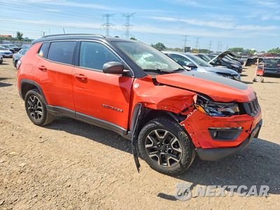 Czwarte zdjęcie samochodu z boku: 2018 JEEP COMPASS TRAILHAWK VIN:3C4NJDDB2JT455071 - miniatura