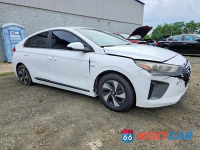 Czwarte zdjęcie samochodu z boku: 2017 HYUNDAI IONIQ SEL VIN:KMHC75LC1HU048327 - miniatura