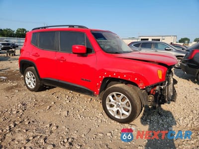 Czwarte zdjęcie samochodu z boku: 2015 JEEP RENEGADE LATITUDE VIN:ZACCJBBT9FPC23749 - miniatura