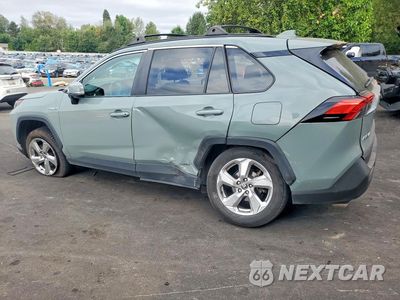 Drugie zdjęcie samochodu z przodu: 2021 TOYOTA RAV4 HYBRID XLE PREMIUM VIN:4T3B6RFV6MU030068 - miniatura