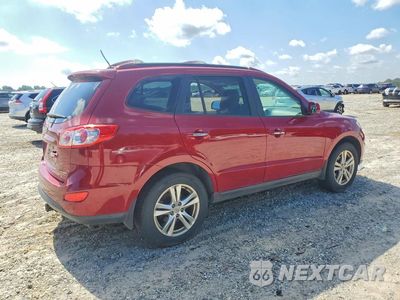 Trzecie zdjęcie samochodu z tyłu: 2012 HYUNDAI SANTA FE LIMITED VIN:5XYZKDAG7CG138654 - miniatura
