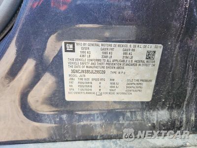 Zdjęcie 12 z 12 samochodu: 2018 CHEVROLET TRAX LS VIN:3GNCJNSB5JL299339 - miniatura