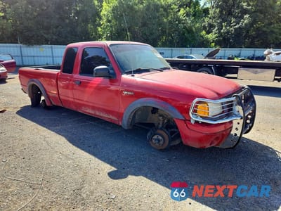 Czwarte zdjęcie samochodu z boku: 2002 FORD RANGER SUPER CAB VIN:1FTYR44UX2PA97408 - miniatura