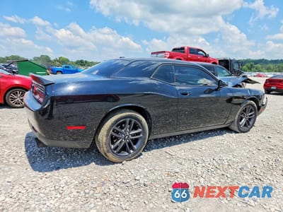 Trzecie zdjęcie samochodu z tyłu: 2019 DODGE CHALLENGER SXT VIN:2C3CDZGGXKH595094 - miniatura