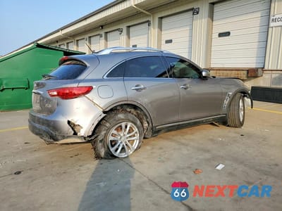 Trzecie zdjęcie samochodu z tyłu: 2011 INFINITI FX35 BASE VIN:JN8AS1MW1BM733824 - miniatura