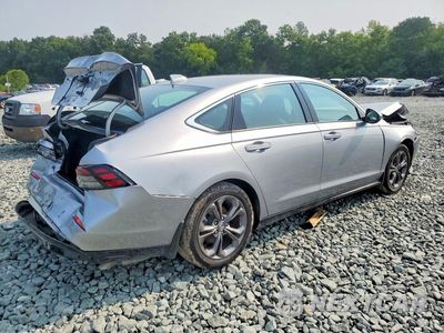 Trzecie zdjęcie samochodu z tyłu: 2023 HONDA ACCORD HYBRID EXL VIN:1HGCY2F64PA023543 - miniatura