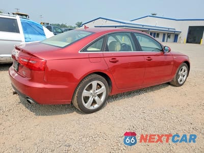 Trzecie zdjęcie samochodu z tyłu: 2012 AUDI A6 PREMIUM PLUS VIN:WAUGGAFC0CN057000 - miniatura