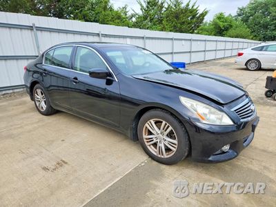 Czwarte zdjęcie samochodu z boku: 2013 INFINITI G37 SEDAN X VIN:JN1CV6AR9DM760640 - miniatura