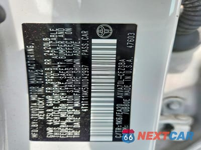 Zdjęcie 12 z 12 samochodu: 2022 TOYOTA CAMRY SE VIN:4T1T11AK5NU042997 - miniatura