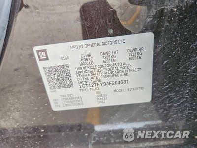 Zdjęcie 12 z 12 samochodu: 2018 GMC SIERRA K2500 SLT VIN:1GT12TEY9JF204681 - miniatura