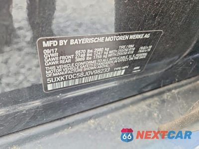 Zdjęcie 13 z 13 samochodu: 2018 BMW X5 XDR40E VIN:5UXKT0C58J0V98233 - miniatura