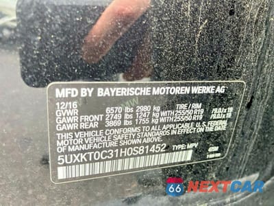 Zdjęcie 10 z 10 samochodu: 2017 BMW X5 XDR40E VIN:5UXKT0C31H0S81452 - miniatura