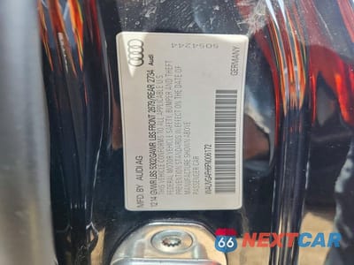 Zdjęcie 12 z 12 samochodu: 2015 AUDI S5 PRESTIGE VIN:WAUVGAFH6FN006172 - miniatura