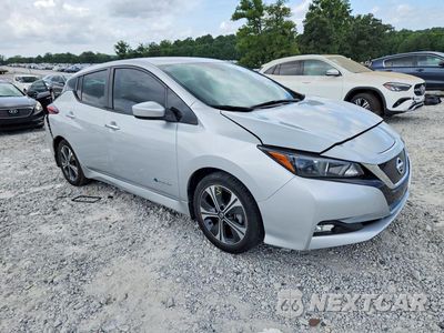 Czwarte zdjęcie samochodu z boku: 2018 NISSAN LEAF SV VIN:1N4AZ1CP3JC301974 - miniatura