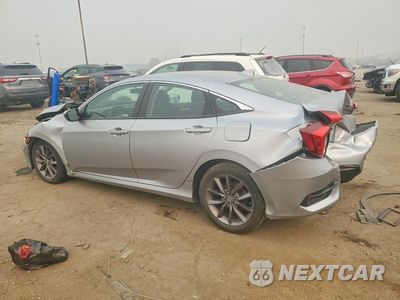 Drugie zdjęcie samochodu z przodu: 2020 HONDA CIVIC EX VIN:19XFC1F39LE210942 - miniatura