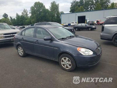 Czwarte zdjęcie samochodu z boku: 2011 HYUNDAI ACCENT GLS VIN:KMHCN4AC1BU608731 - miniatura