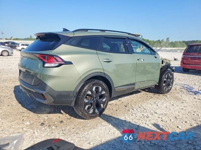 Trzecie zdjęcie samochodu z tyłu: 2023 KIA SPORTAGE X LINE VIN:5XYK6CAF2PG025692 - miniatura
