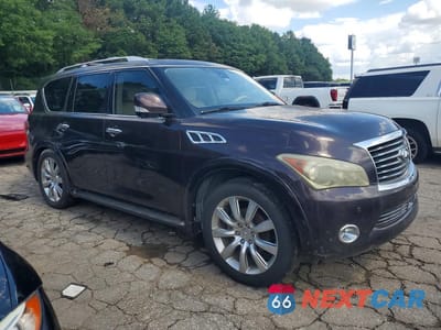 Czwarte zdjęcie samochodu z boku: 2011 INFINITI QX56 BASE VIN:JN8AZ2ND0B9701352 - miniatura