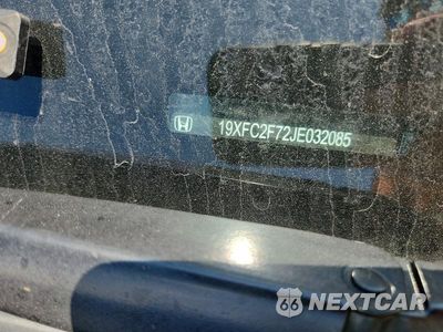 Zdjęcie 12 z 12 samochodu: 2018 HONDA CIVIC EX VIN:19XFC2F72JE032085 - miniatura