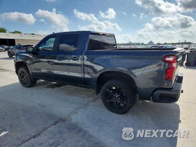 Drugie zdjęcie samochodu z przodu: 2021 CHEVROLET SILVERADO K1500 RST VIN:1GCUYEED7MZ400366 - miniatura