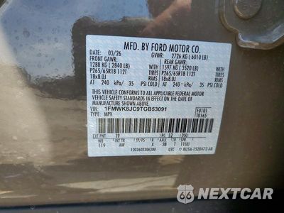 Zdjęcie 13 z 13 samochodu: 2026 FORD EXPLORER TREMOR VIN:1FMWK8JC9TGB53091 - miniatura