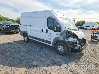Czwarte zdjęcie samochodu z boku: 2018 RAM PROMASTER 2500 DELIVERY VAN VIN:3C6TRVCG9JE156434 - miniatura