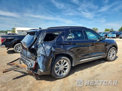 Trzecie zdjęcie samochodu z tyłu: 2023 FORD EXPLORER XLT VIN:1FMSK8DH6PGA66325 - miniatura