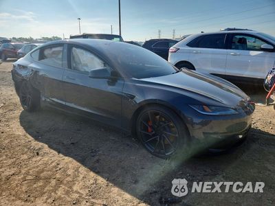 Czwarte zdjęcie samochodu z boku: 2024 TESLA MODEL 3 VIN:5YJ3E1ET3RF894906 - miniatura