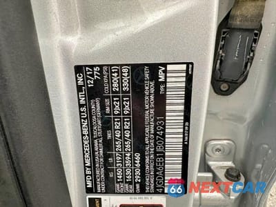 Zdjęcie 10 z 10 samochodu: 2018 MERCEDES-BENZ GLE 43 AMG VIN:4JGDA6EB1JB074931 - miniatura