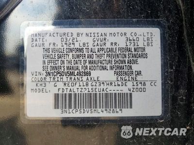 Zdjęcie 13 z 13 samochodu: 2021 NISSAN KICKS SR VIN:3N1CP5DV5ML492869 - miniatura