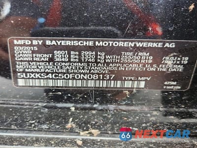Zdjęcie 13 z 13 samochodu: 2015 BMW X5 XDRIVE35D VIN:5UXKS4C50F0N08137 - miniatura