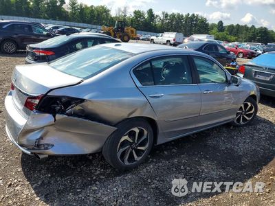 Trzecie zdjęcie samochodu z tyłu: 2017 HONDA ACCORD EXL VIN:1HGCR2F95HA097613 - miniatura