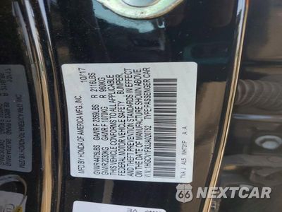 Zdjęcie 12 z 12 samochodu: 2018 HONDA ACCORD TOURING VIN:1HGCV1F93JA020752 - miniatura
