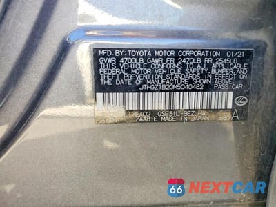 Zdjęcie 12 z 12 samochodu: 2021 LEXUS IS 350 F SPORT VIN:JTHGZ1B20M5040482 - miniatura