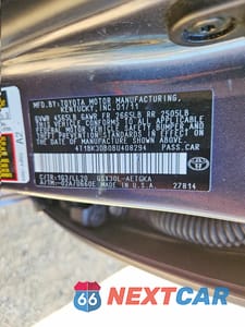 Zdjęcie 12 z 12 samochodu: 2011 TOYOTA AVALON BASE VIN:4T1BK3DB0BU408294 - miniatura