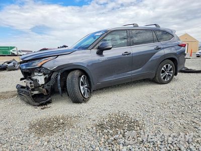 2021 TOYOTA HIGHLANDER HYBRID XLE 5TDGBRCH0MS065982 - główne zdjęcie licytacji z USA - miniatura
