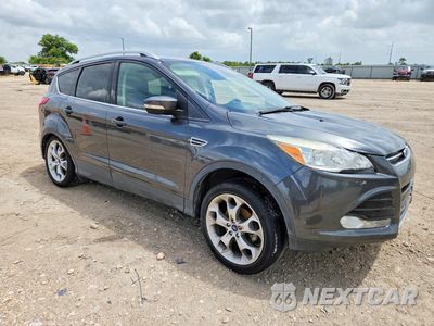 Czwarte zdjęcie samochodu z boku: 2015 FORD ESCAPE TITANIUM VIN:1FMCU0JX1FUA07517 - miniatura