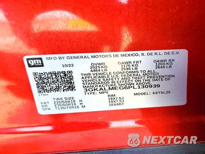 Zdjęcie 13 z 13 samochodu: 2023 GMC TERRAIN SLE VIN:3GKALMEG6PL130939 - miniatura