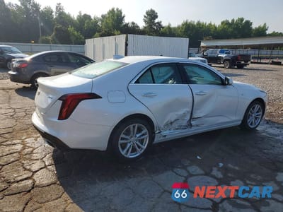 Trzecie zdjęcie samochodu z tyłu: 2025 CADILLAC CT4 LUXURY + VIN:1G6DJ5RKXS0115341 - miniatura