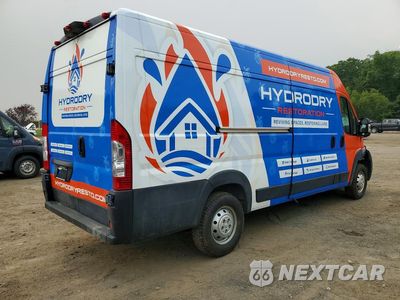 Trzecie zdjęcie samochodu z tyłu: 2022 RAM PROMASTER 3500 3500 HIGH VIN:3C6MRVJG8NE136401 - miniatura