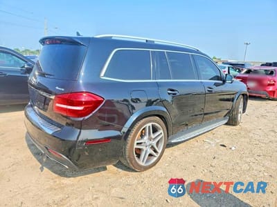 Trzecie zdjęcie samochodu z tyłu: 2017 MERCEDES-BENZ GLS 550 4MATIC VIN:4JGDF7DE7HA885765 - miniatura