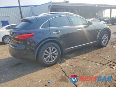 Trzecie zdjęcie samochodu z tyłu: 2014 INFINITI QX70 BASE VIN:JN8CS1MW7EM413419 - miniatura