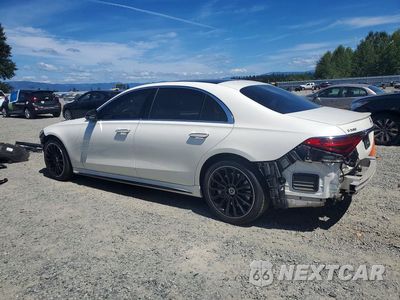 Drugie zdjęcie samochodu z przodu: 2022 MERCEDES-BENZ S 580 4MATIC VIN:W1K6G7GB4NA154613 - miniatura
