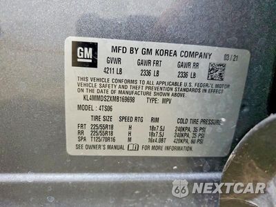 Zdjęcie 12 z 12 samochodu: 2021 BUICK ENCORE GX SELECT VIN:KL4MMDS2XMB169698 - miniatura