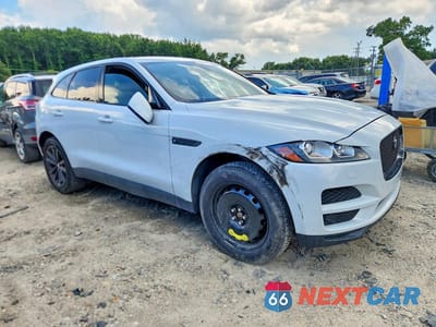 Czwarte zdjęcie samochodu z boku: 2019 JAGUAR F-PACE PRESTIGE VIN:SADCK2GX2KA362337 - miniatura
