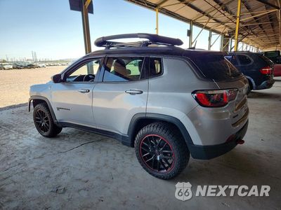 Drugie zdjęcie samochodu z przodu: 2019 JEEP COMPASS TRAILHAWK VIN:3C4NJDDB6KT617883 - miniatura